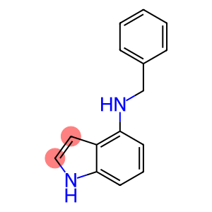 1H-Indol-4-amine, N-(phenylmethyl)-
