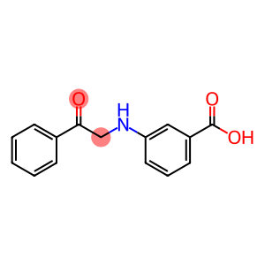 3-((2-Oxo-2-phenylethyl)amino)benzoic acid