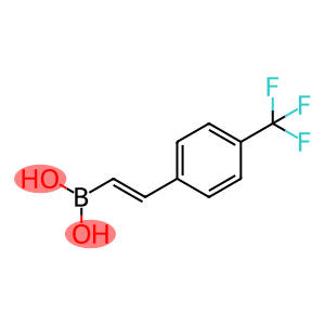 反-2-(4-三氟甲基苯)乙烯基硼酸