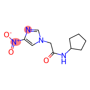 N-cyclopentyl-2-{4-nitro-1H-imidazol-1-yl}acetamide