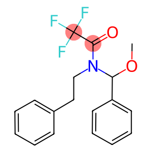 2,2,2-trifluoro-N-[methoxy(phenyl)methyl]-N-(2-phenylethyl)acetamide