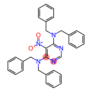 4,6-bis(dibenzylamino)-5-nitropyrimidine