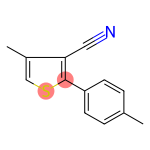 4-methyl-2-(4-methylphenyl)-3-thiophenecarbonitrile