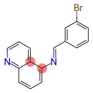 N-(3-bromobenzylidene)-N-(5-quinolinyl)amine