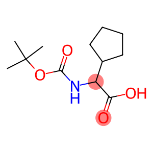 Cyclopentaneacetic acid, α-[[(1,1-dimethylethoxy)carbonyl]amino]-