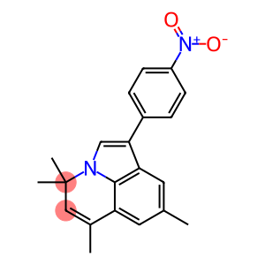 1-{4-nitrophenyl}-4,4,6,8-tetramethyl-4H-pyrrolo[3,2,1-ij]quinoline