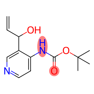 Carbamic acid, [3-(1-hydroxy-2-propenyl)-4-pyridinyl]-, 1,1-dimethylethyl ester (9CI)
