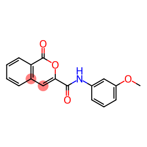 N-(3-methoxyphenyl)-1-oxo-1H-isochromene-3-carboxamide