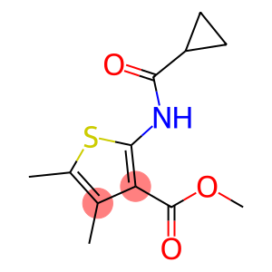 3-Thiophenecarboxylicacid,2-[(cyclopropylcarbonyl)amino]-4,5-dimethyl-,