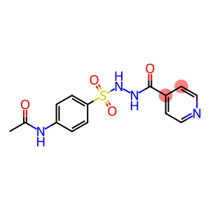 N'-(p-Acetylaminophenylsulfonyl)isonicotinic hydrazide