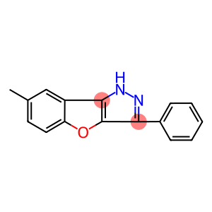 7-methyl-3-phenyl-1H-[1]benzofuro[3,2-c]pyrazole