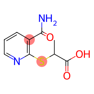 2-{[3-(aminocarbonyl)-2-pyridinyl]sulfanyl}propanoic acid