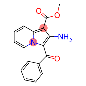 methyl 2-amino-3-benzoyl-1-indolizinecarboxylate