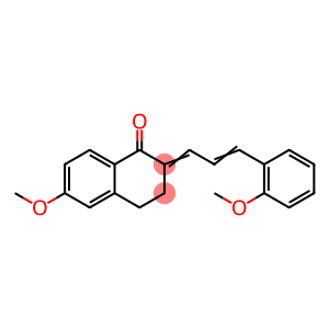6-methoxy-2-[3-(2-methoxyphenyl)-2-propenylidene]-3,4-dihydro-1(2H)-naphthalenone