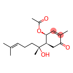(4S)-4α-Acetoxy-5α-[(R)-1-hydroxy-1,5-dimethyl-4-hexenyl]-2-methyl-2-cyclohexen-1-one