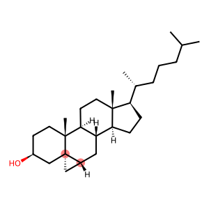 3β-Hydroxy-5,6α-cyclopropano-5α-cholestane