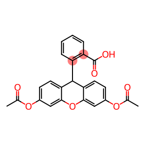 2-[3,6-Diacetoxy-9H-xanth-9-yl]benzoic acid