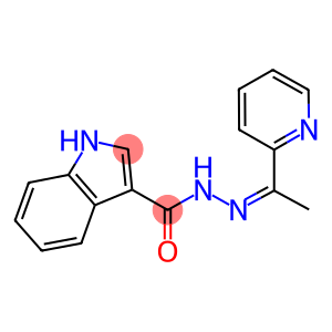 N'-[1-(2-pyridinyl)ethylidene]-1H-indole-3-carbohydrazide