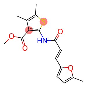 methyl 4,5-dimethyl-2-{[3-(5-methyl-2-furyl)acryloyl]amino}-3-thiophenecarboxylate