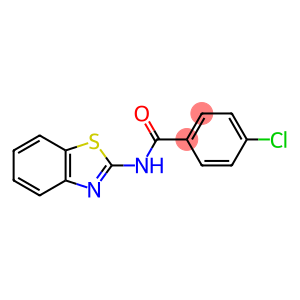 N-(1,3-benzothiazol-2-yl)-4-chlorobenzamide