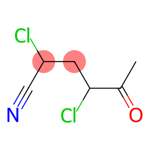 Hexanenitrile,  2,4-dichloro-5-oxo-