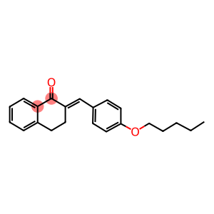 2-[4-(pentyloxy)benzylidene]-3,4-dihydro-1(2H)-naphthalenone