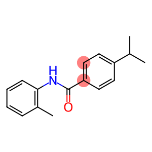 Benzamide, 4-(1-methylethyl)-N-(2-methylphenyl)- (9CI)