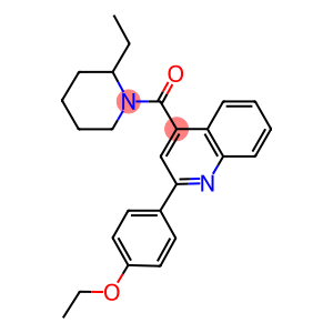 2-(4-ethoxyphenyl)-4-[(2-ethyl-1-piperidinyl)carbonyl]quinoline