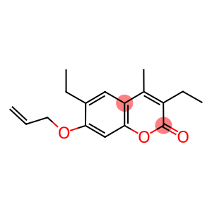 7-(allyloxy)-3,6-diethyl-4-methyl-2H-chromen-2-one