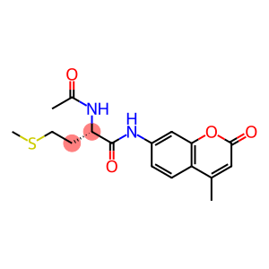 Butanamide, 2-(acetylamino)-N-(4-methyl-2-oxo-2H-1-benzopyran-7-yl)-4-(methylthio)-, (2S)-