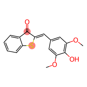2-(4-hydroxy-3,5-dimethoxybenzylidene)-1-benzothiophen-3(2H)-one