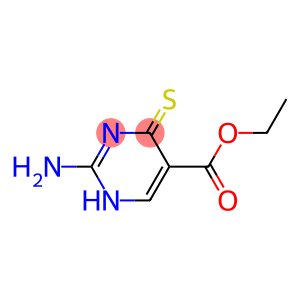 5-Pyrimidinecarboxylicacid,2-amino-1,4-dihydro-4-thioxo-,ethylester(9CI)