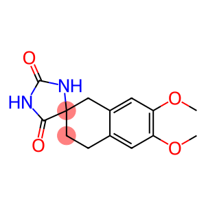 2-spirohydantoin-6,7-dimethoxytetrahydronaphthalene