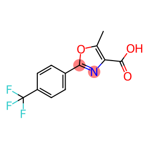 5-Methyl-2-[4-(trifluoromethyl)phenyl]-1,3-oxazole-4-carboxylic acid