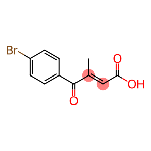 (E)-4-(4-bromophenyl)-3-methyl-4-oxobut-2-enoic acid