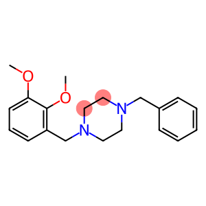 1-benzyl-4-(2,3-dimethoxybenzyl)piperazine