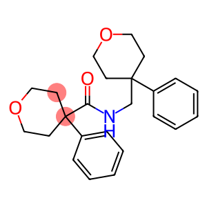 4-phenyl-N-[(4-phenyltetrahydro-2H-pyran-4-yl)methyl]tetrahydro-2H-pyran-4-carboxamide