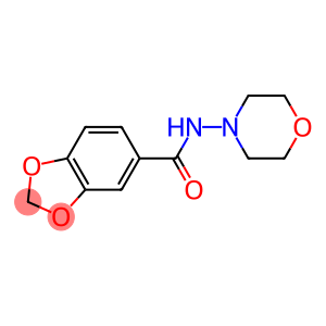 1,3-Benzodioxole-5-carboxamide,N-4-morpholinyl-(9CI)