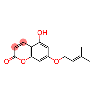 5-Hydroxy-7-isoprenyloxycoumarin