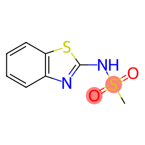 Methanesulfonamide, N-2-benzothiazolyl-