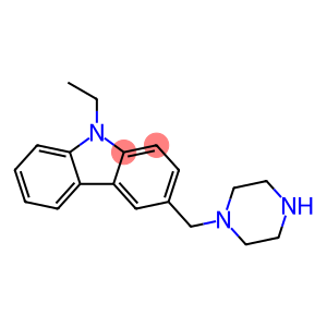 9-ethyl-3-(piperazin-1-ylmethyl)carbazole