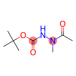Hydrazinecarboxylic acid, 2-acetyl-2-methyl-, 1,1-dimethylethyl ester (9CI)