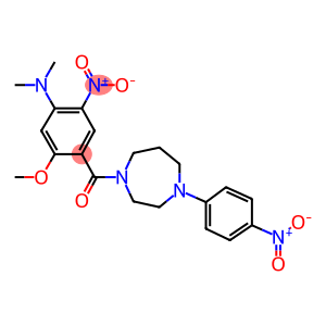 1-{4-(dimethylamino)-5-nitro-2-methoxybenzoyl}-4-{4-nitrophenyl}-1,4-diazepane
