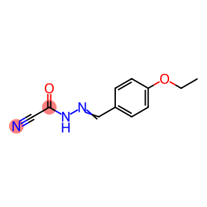 Acetonitrile, [[(4-ethoxyphenyl)methylene]hydrazino]oxo- (9CI)