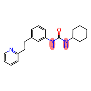 N-cyclohexyl-N'-{3-[2-(2-pyridinyl)ethyl]phenyl}urea