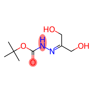 Hydrazinecarboxylic acid, [2-hydroxy-1-(hydroxymethyl)ethylidene]-, 1,1-