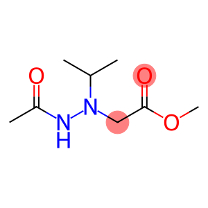 Acetic  acid,  [2-acetyl-1-(1-methylethyl)hydrazino]-,  methyl  ester  (9CI)