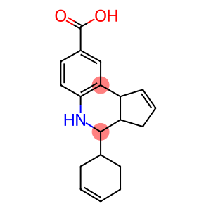 4-(3-cyclohexen-1-yl)-3a,4,5,9b-tetrahydro-3H-cyclopenta[c]quinoline-8-carboxylic acid
