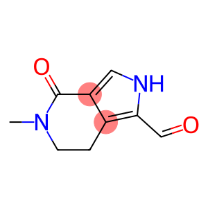 2H-Pyrrolo[3,4-c]pyridine-1-carboxaldehyde,4,5,6,7-tetrahydro-5-methyl-4-oxo-(9CI)
