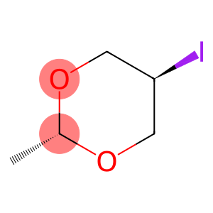 5β-Iodo-2α-methyl-1,3-dioxane